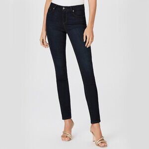 PAIGE Women's Skyline Skinny Jean - Dark Wash Denim, Size 28